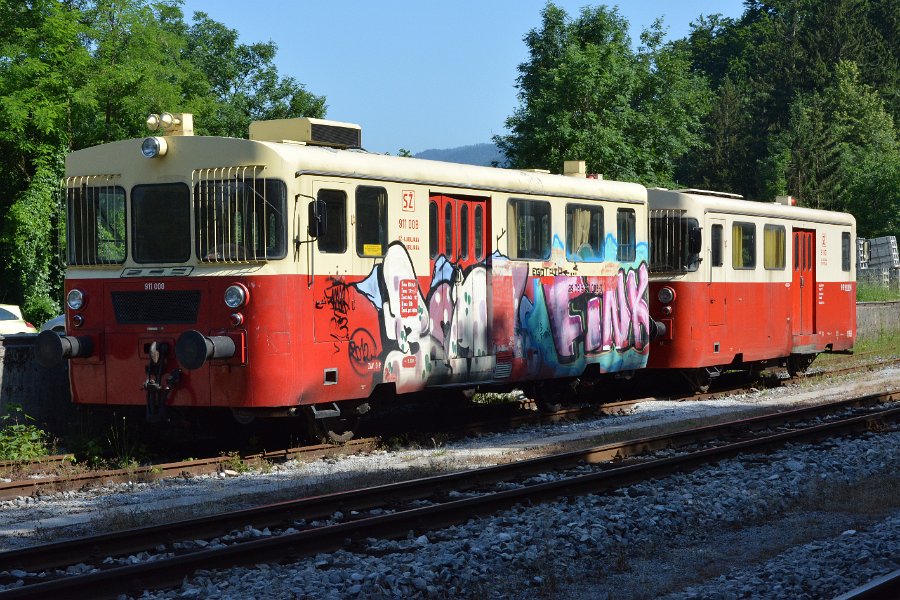 Wocheinerbahn diverse Zugsgarnituren (2)